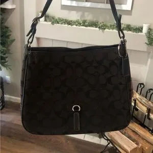 Coach | Bags | Coach Hamptons Clip Signature Slimcanvas Hobo Bag